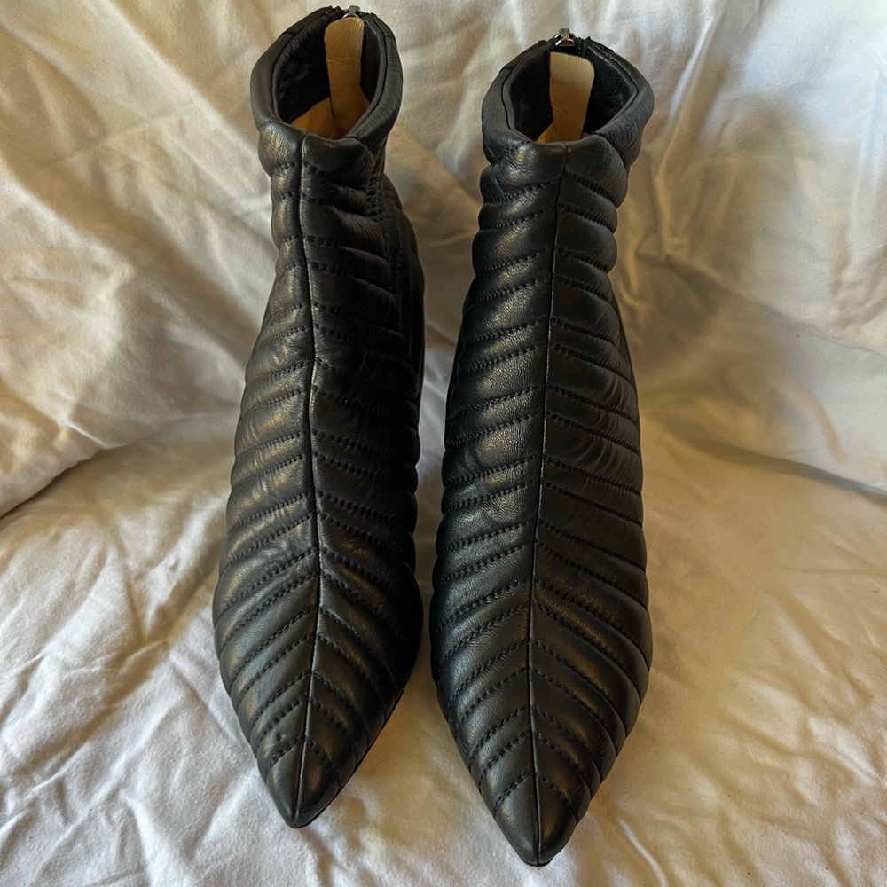 Marion Parke Black Leather Botties